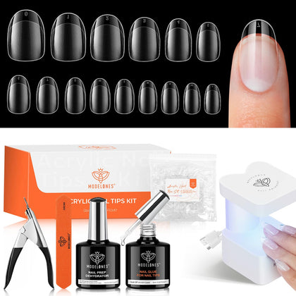 Kit gel à ongles modelones avec lampe UV/LED et accessoires