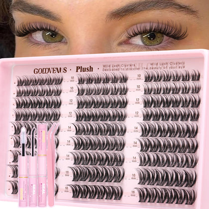 Kit Goddvenus Cils Pelucheux 162 pièces avec emballage