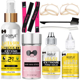 Kit Goiple contenant colle pour perruque et spray nourrissant