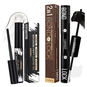 Kit LASHVIEW de colle et démaquillant pour cils avec packaging