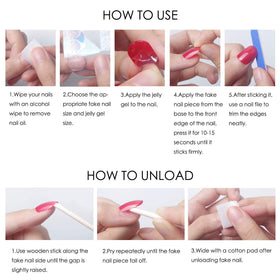 Kit LPOODDNU avec différentes options de taille d'ongles