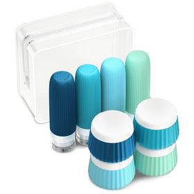 Kits de voyage Mrsdry avec 8 flacons en silicone étanches