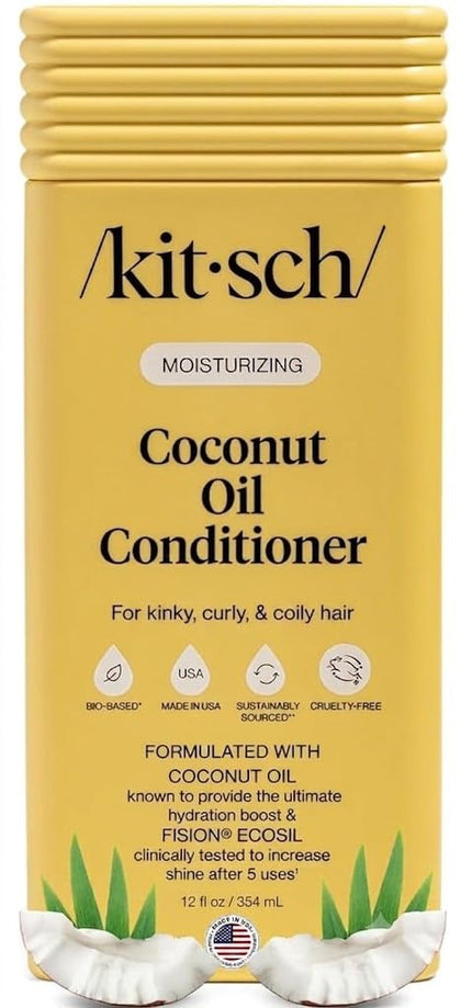 Kitsch Après-Shampooing à l'Huile de Coco 355 ml - Vue avant