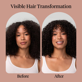 Kitsch Après-Shampooing à l'Huile de Coco, application sur cheveux