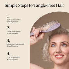 Kitsch Brosse Démêlante Humide et Sèche vue arrière