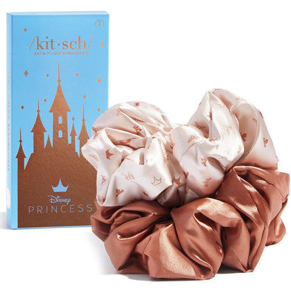 Kitsch Élastiques Satinés 2 Pcs modèle Desert Crown vue de face