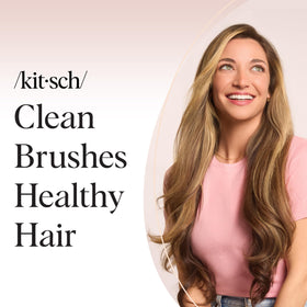 Kitsch outil de nettoyage de brosse à cheveux avec emballage
