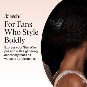 Kitsch pince à cheveux Darth Vader avec des accessoires d'été