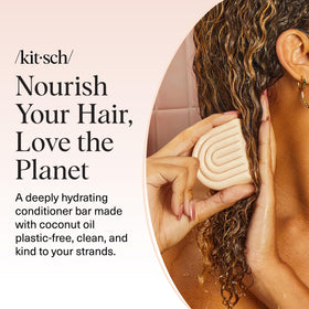 Kitsch Savon de Conditionnement à l'Huile de Coco avec d'autres produits de soins