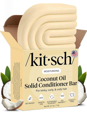 Kitsch Savon de Conditionnement à l'Huile de Coco vue de face