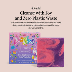 Kitsch Savon Solide au Beurre de Karité 129g en utilisation