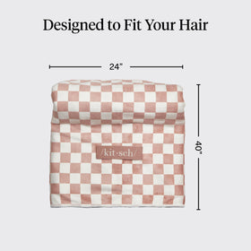 Kitsch Serviette Cheveux XL Microfibre vue arrière