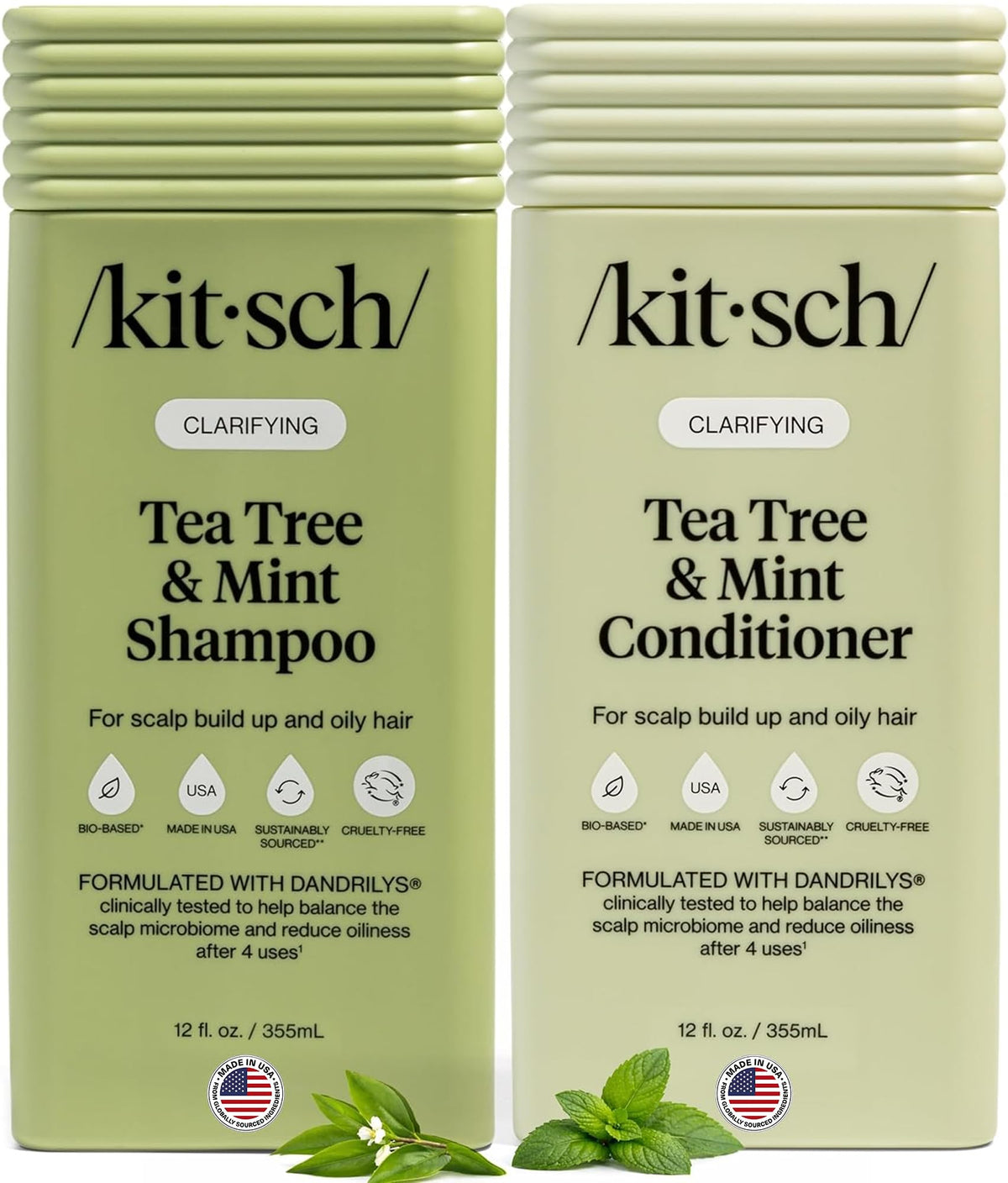 Kitsch Shampoo Tea Tree 839g vue avant avec étiquette