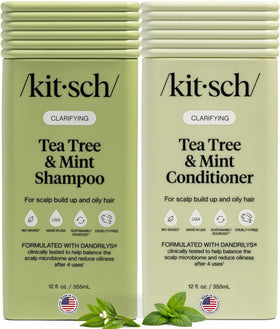 Kitsch Shampoo Tea Tree 839g vue avant avec étiquette