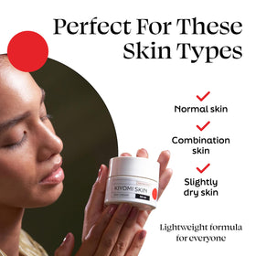 Kiyomi Skin Crème de Jour 5-ALA dans un cadre beauté