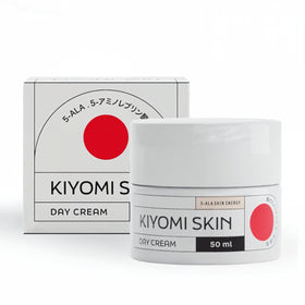 Kiyomi Skin Crème de Jour 5-ALA et Acide Hyaluronique, pot en verre
