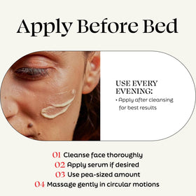 Kiyomi Skin Crème de Nuit Intense 5-ALA ingrédients sur étiquette