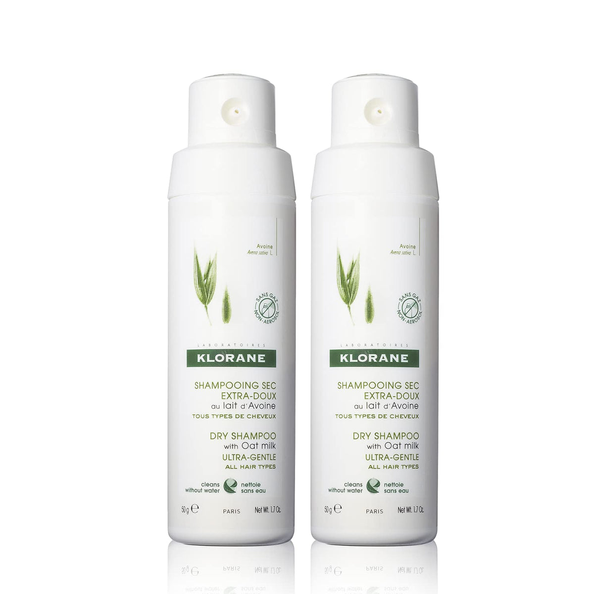 Klorane Shampooing Sec au Lait d'Avoine 168g vue avant