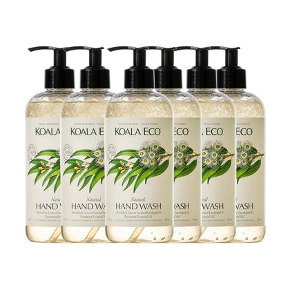 Koala Eco Gel Lavant Mains Eucalyptus Citronné 6 Pack vue de face