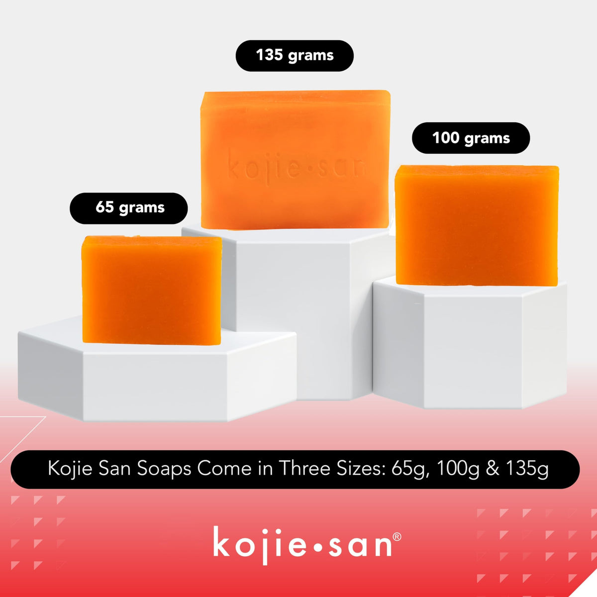 Kojie San Savon à l'acide kojique 65g - vue arrière