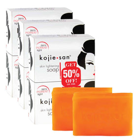 Kojie San Savon Éclaircissant 135g Barres Ensemble