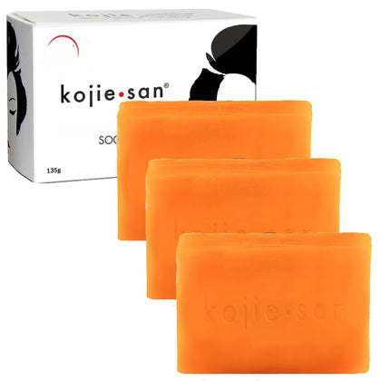 Kojie San Savon Éclaircissant à l'Acide Kojique - 3 barres de 135g