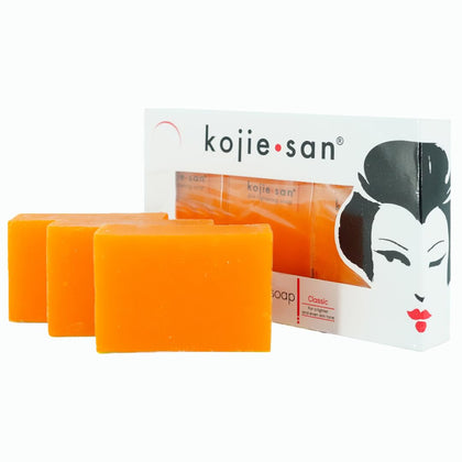 Kojie San Savon Éclaircissant Orange 3 x 65 g vue avant