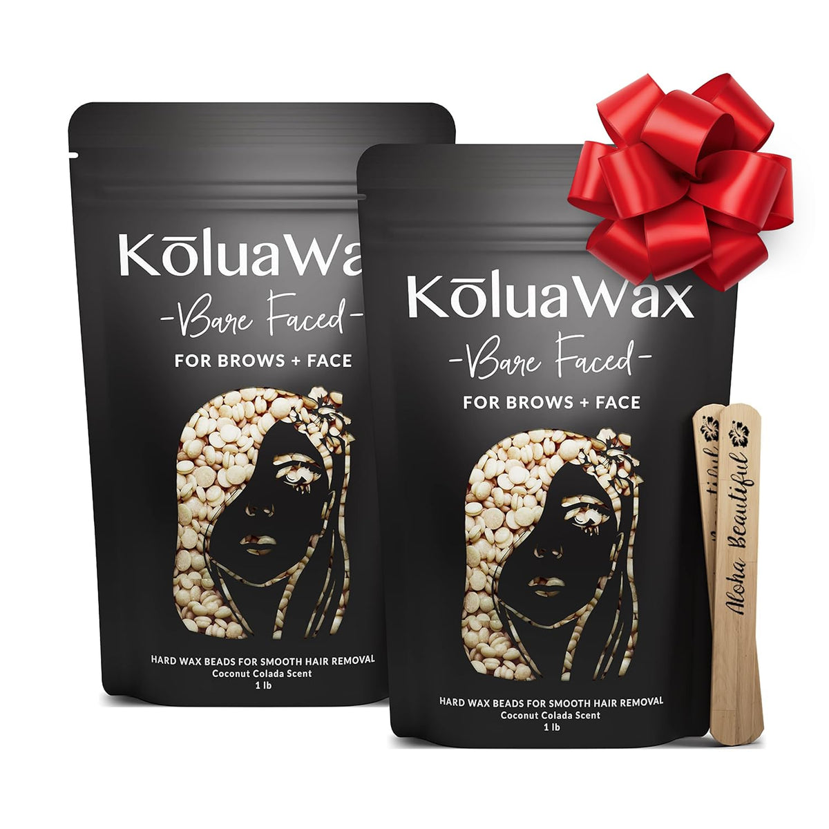 KoluaWax perles de cire Coco Colada vue de face