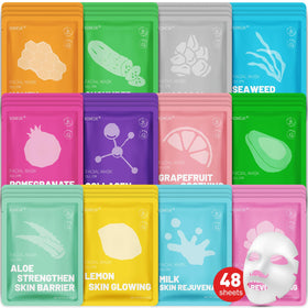 KONEUK pack de 48 masques hydratants vue avant