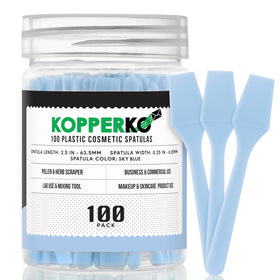 Kopperko Mini Spatule Cosmétique pack de 100 pièces vue avant