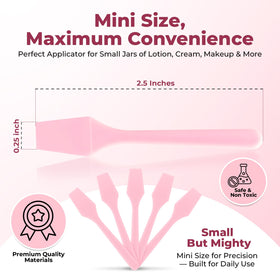 Kopperko Mini Spatule de Crème Visage 2.5" - utilisation avec crème