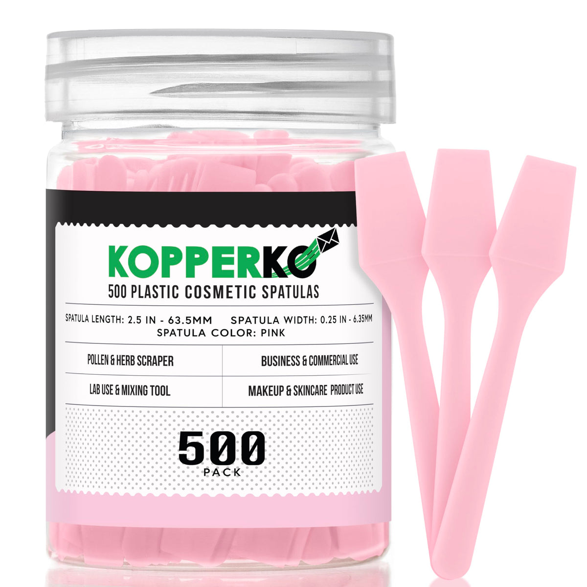 Kopperko Mini Spatule de Crème Visage 2.5" - vue avant