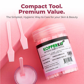 Kopperko Mini Spatule de Crème Visage 2.5" - vue de près