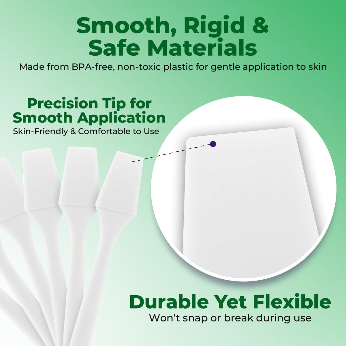 Kopperko Spatules Pratiques pour DIY Soins de Peau