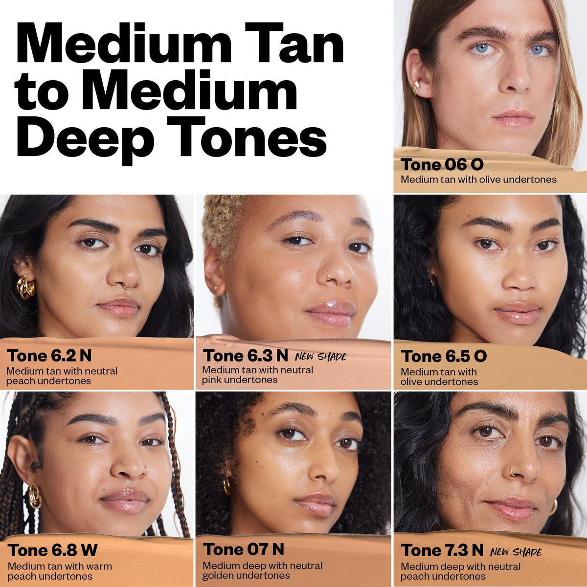 Kosas Revealer Concealer 6.2 N avant et après application sur le visage