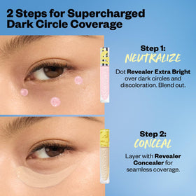 Kosas Revealer Correcteur de Couleur Éclaircissant 32g en close-up avec éclat