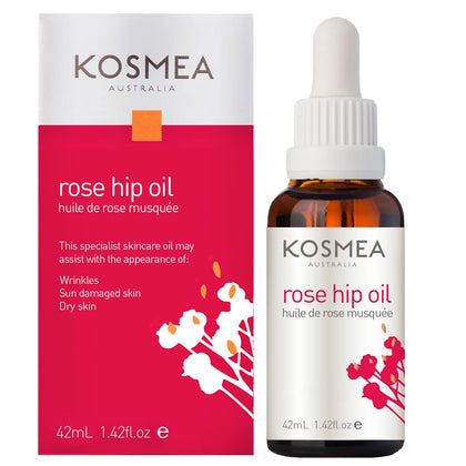 Kosmea Huile de Cynorrhodon 40 ml vue avant avec étiquette