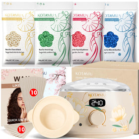 KOTAMU kit de cire pour épilation, vue de face