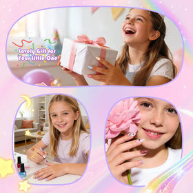 krofaue faux ongles enfant avec différentes tailles