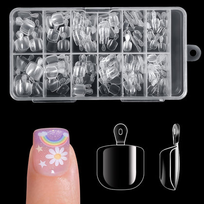 krofaue Kids Nail Tips avec poignée vue avant