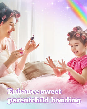 krofaue Kids Nail Tips en gel souple transparent