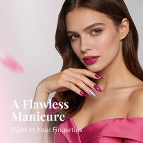 krofaue Tips d'Ongles Amandes Courts boîte ouverte