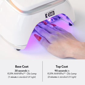 KUPA Gelfinity en utilisation sous lampe UV/LED