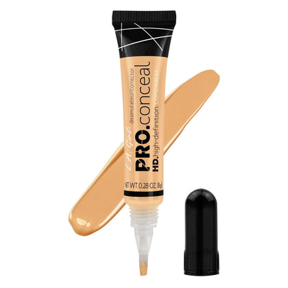 L.A. Girl Correcteur HD Pro Jaune 10g vue de face