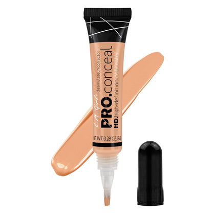 L.A. Girl Pro Concealer Naturel 9g vue avant avec embout pinceau