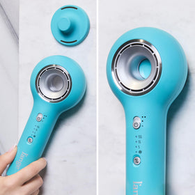 L'ANGE HAIR Axia HaloRing Sèche-Cheveux en rose avec concentrateur