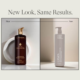 L’ANZA Huile de Kératine Conditionneur bouteille et étiquette