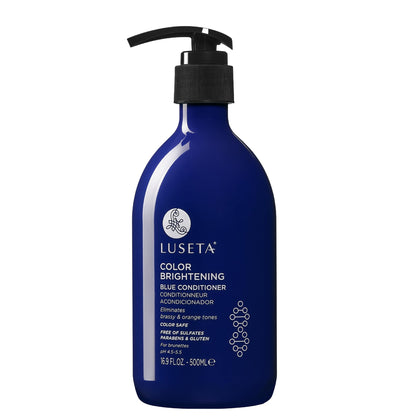 L LUSETA Après-shampoing Bleu 500ml vue avant