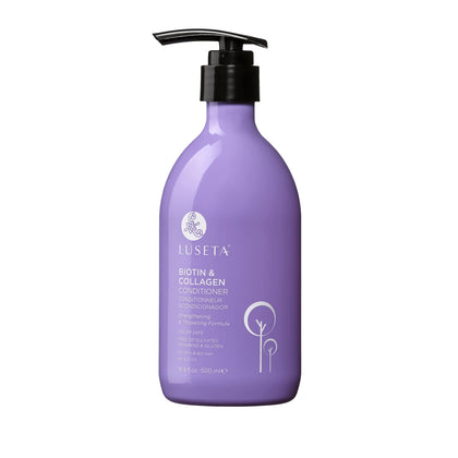 L LUSETA Après-Shampooing Biotine & Collagène 500ml vue avant
