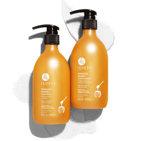 L LUSETA Shampoo et Après-Shampooing Miel de Manuka 1320g vue de face